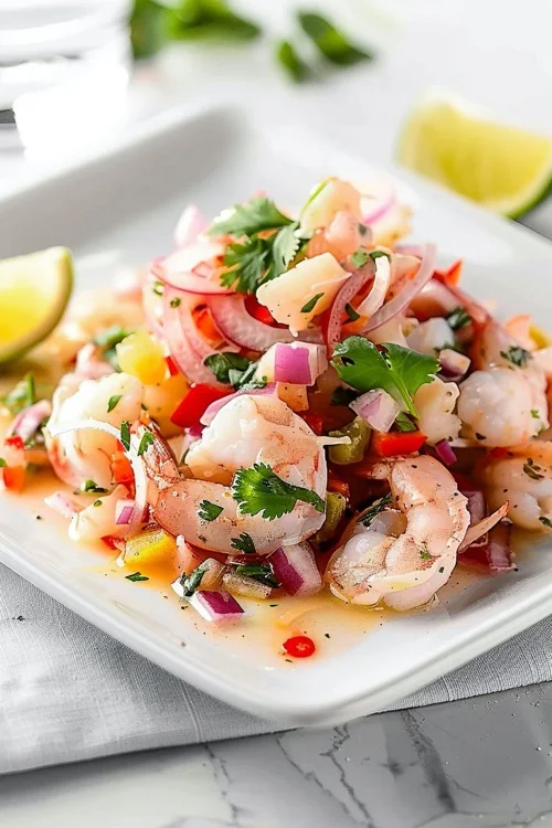 elaboracion ceviche de marisco